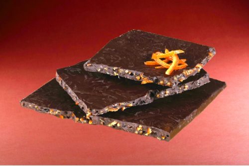 Plaque chocolat noir orange Manon